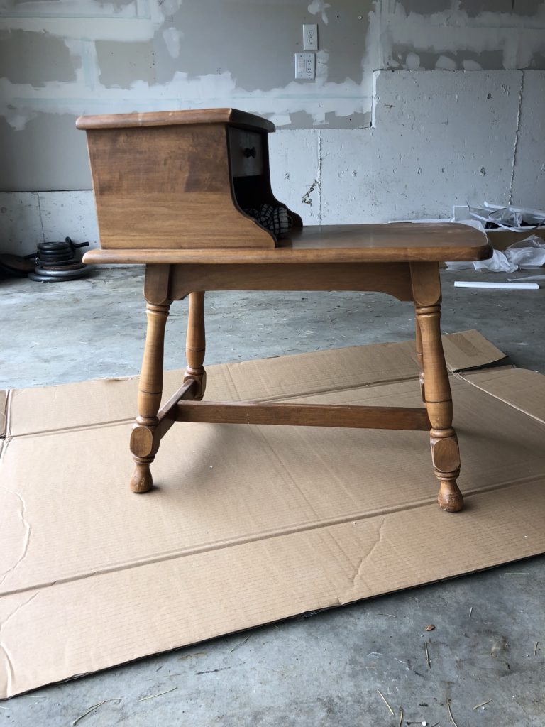 $15 Thrift Store Table Makeover 