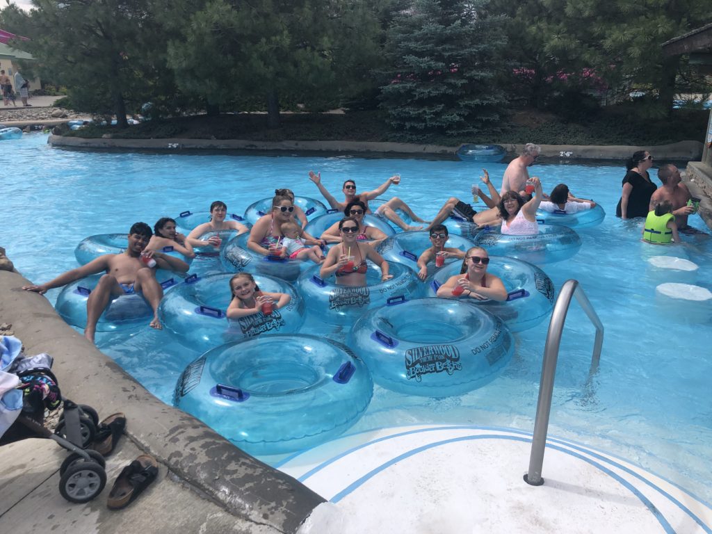 So much fun at the swim up bar in Boulder beach