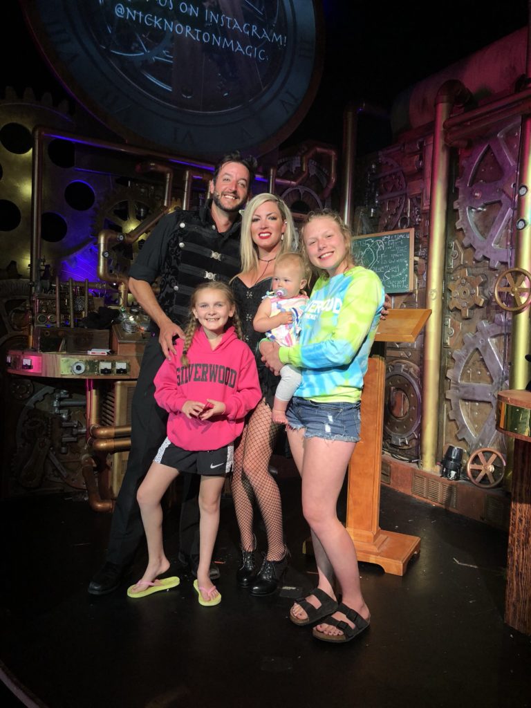 Top notch magic show at Silverwood Theme park