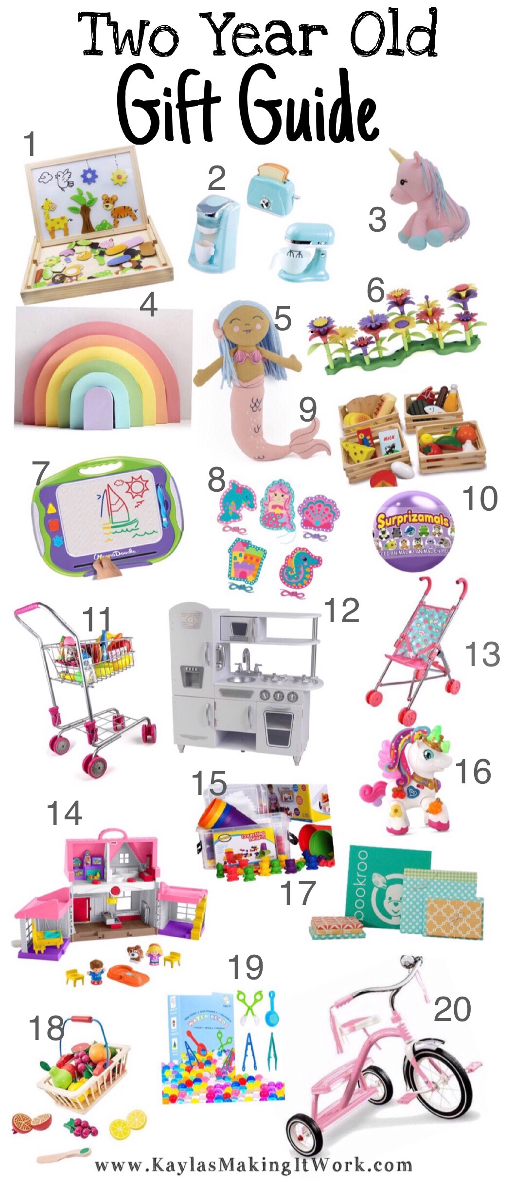 The perfect gifts for toddler girls