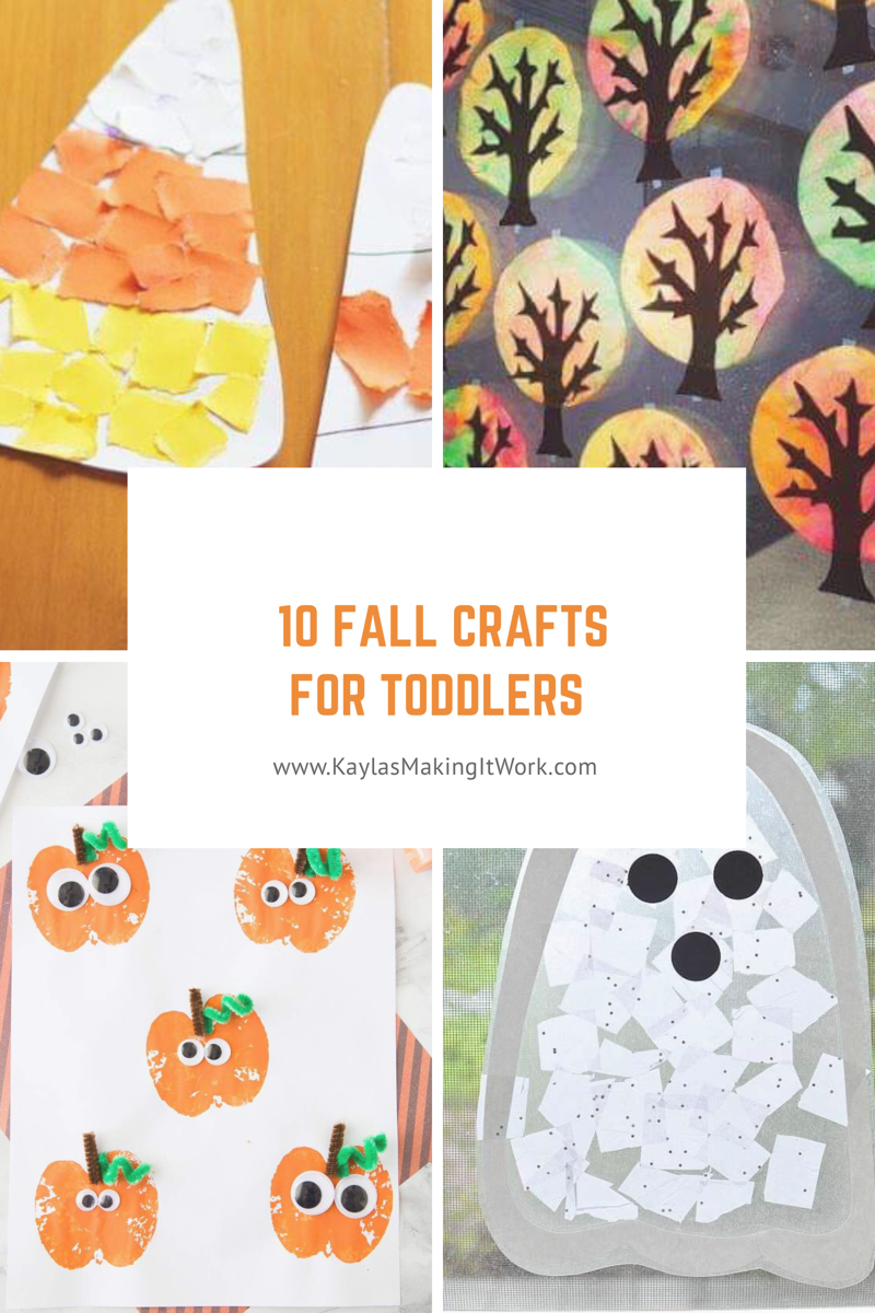 10 fall crafts for toddlers