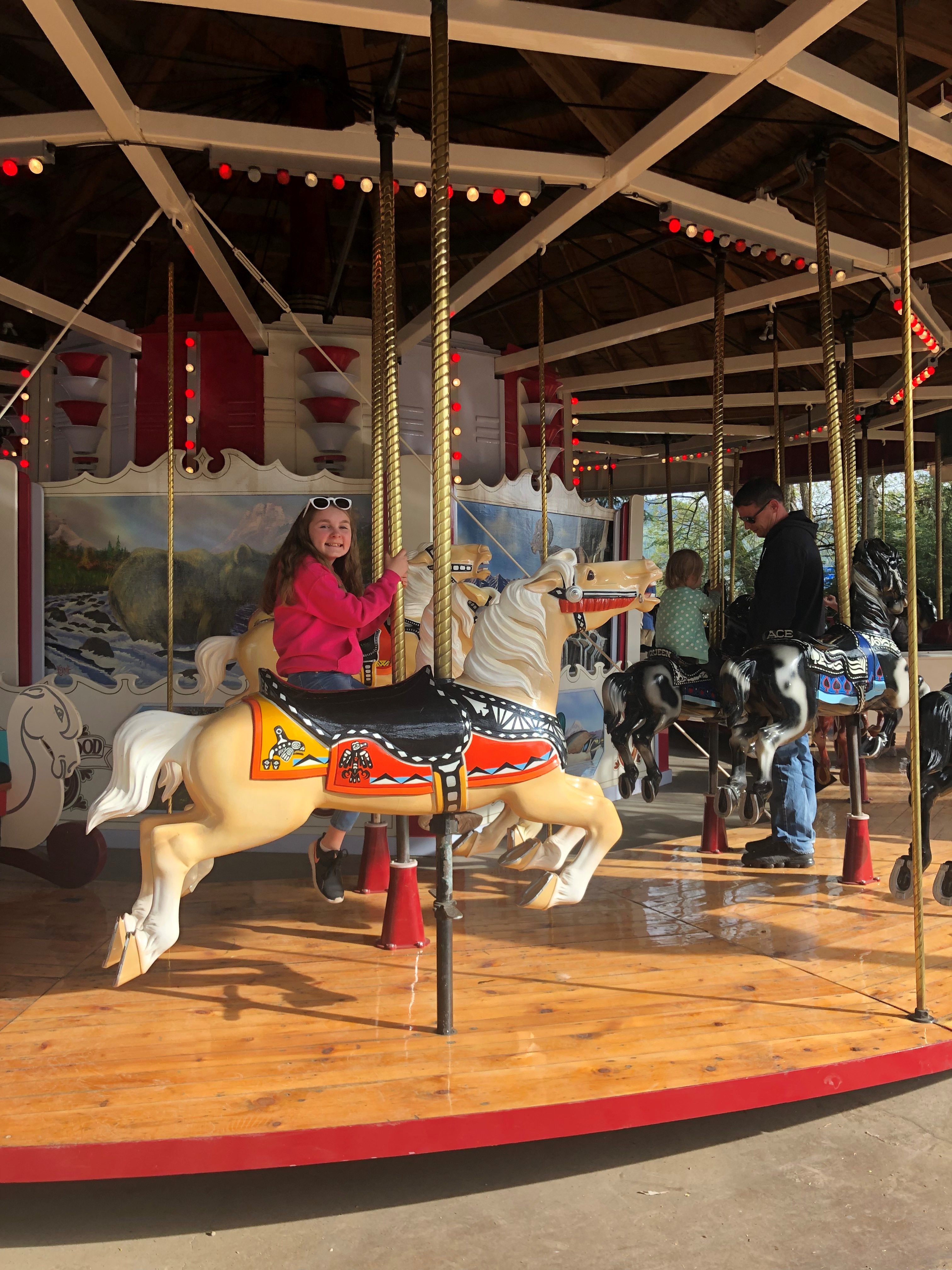 The Carousel at Silverwood Theme Park
