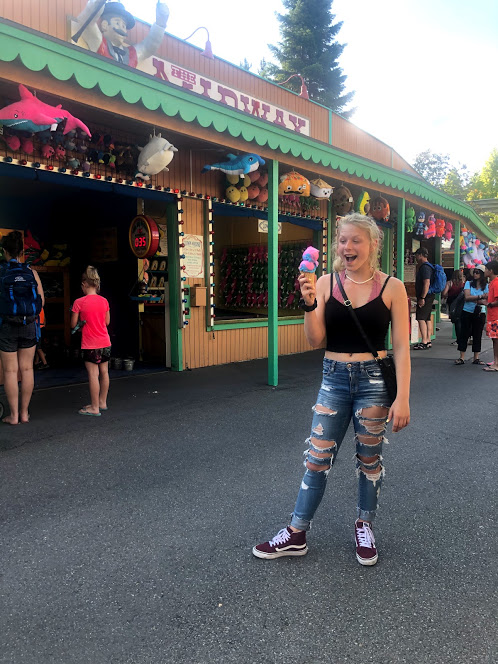 Ice Cream - One Of The Best Treats at Silverwood Theme Park