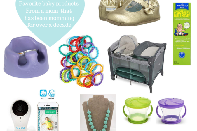 Favorite Baby Products- Then & Now