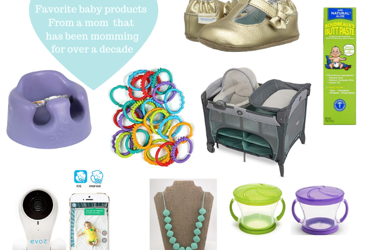 Favorite Baby Products- Then & Now