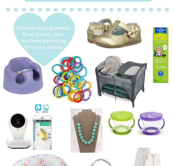 Favorite Baby Products- Then & Now