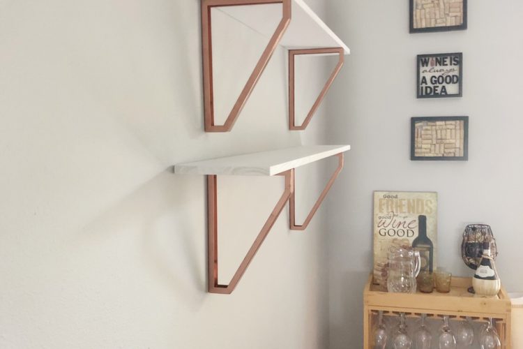 Simple DIY Wood Shelves