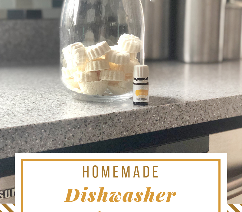 Homemade Dishwasher Tablets With Essential Oils